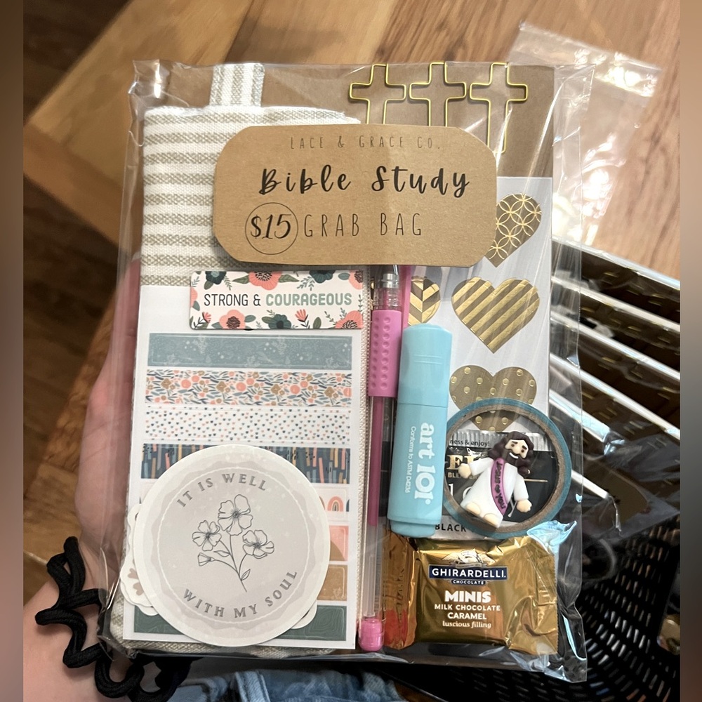Bible Study Grab Bag with Stationery and Treats